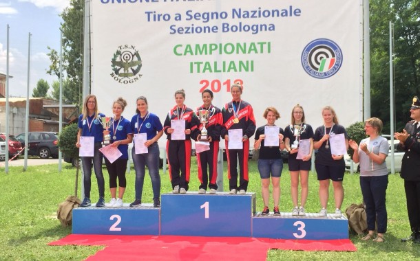 Finali Campionati Italiani 2018. Podio d'onore per le Donne di C10